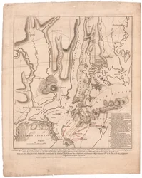 Un plano de la isla de Nueva York