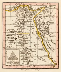 Antiguo Egipto. Mapa.