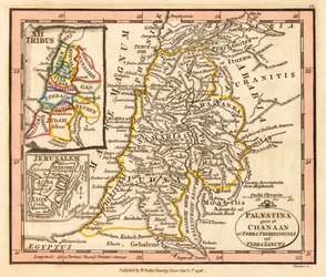 Palestina. Mapa