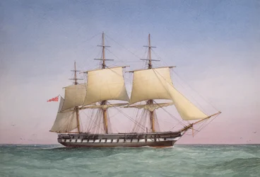 Fragata de 50 cañones HMS 