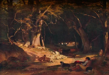 El retiro del mediodía, c1845