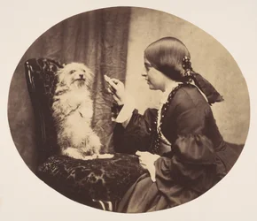 La lección, 1856