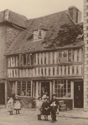 En Tenterden, Kent (foto en blanco y negro)