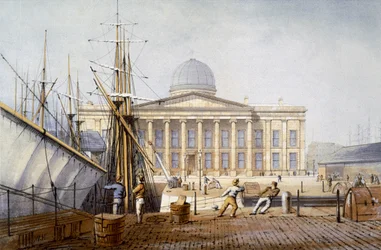 La Aduana y el Edificio de Rentas, de 