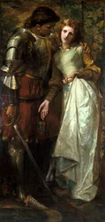 Ofelia y Laertes o Ofelia Aquí está el Romero, 1879