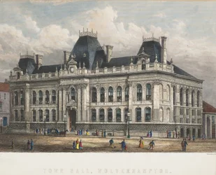 Ayuntamiento de Wolverhampton, c.1871