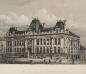 Ayuntamiento de Wolverhampton, c.1871