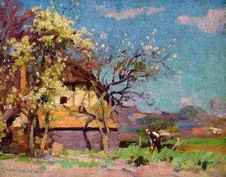 Primavera (óleo sobre lienzo)