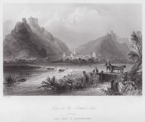 Escena en el valle de Altmühl, Baviera