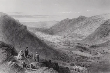 Valle de Sichem y Nablous, antigua Siquem