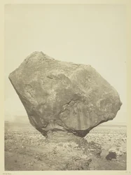Roca encaramada, Rocker Creek, Arizona