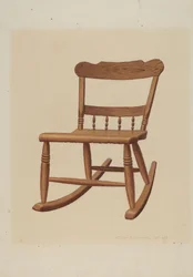 Mecedora infantil, c. 1939