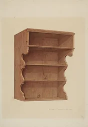 Estante colgante
