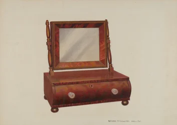 Soporte para afeitar, c. 1938