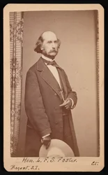 Retrato de LaFayette Sabine Foster 1806-1880, entre 1871 y 1880