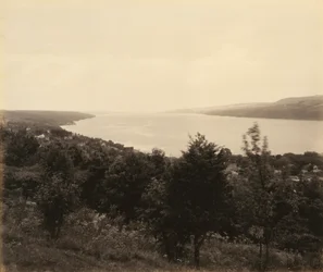 Seneca Lake y Watkins Glen, para el ferrocarril Lehigh Valley