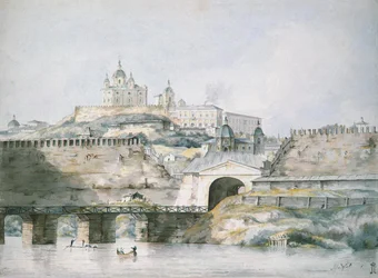 Vista de la ciudad de Smolensk, 1787