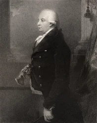 John Ker, 3er Duque de Roxburghe, grabado por E.C. Wagstaff, de 