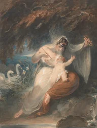 La naturaleza se revela al Shakespeare niño: Thomas Gray, El Progreso de la Poesía, III.1