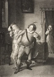 Casa de Olivia, Acto II, Escena III, de 