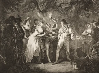 El bosque, Acto V, Escena IV, de 