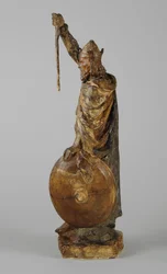 Maqueta para la estatua de Alfredo el Grande, c.1901