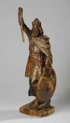 Maqueta para la estatua de Alfredo el Grande, c.1901