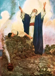 Abraham ofreciendo a Isaac