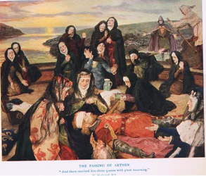 El paso de Arturo, ilustración de 