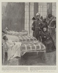 La Reina en Netley, Su Majestad visitando a los Enfermos y Heridos del Sudán