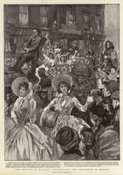 El Renacimiento de las Celebraciones del Primero de Mayo, la Procesión en Hoxton