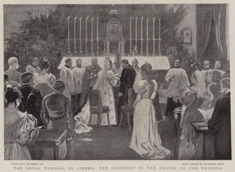 La Boda Real en Viena, la Ceremonia en la Capilla del Hofburg
