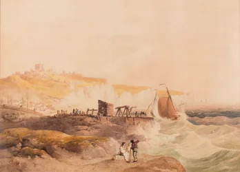 Dover, fecha desconocida (acuarela y lápiz sobre papel)