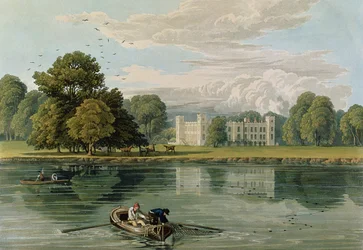 Casa Sion, grabado por Robert Havell (1769-1832) 1815 (grabado en color)