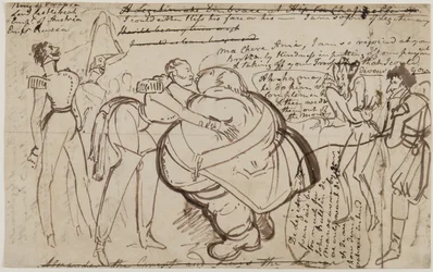 Un beso en el Congreso, 1818