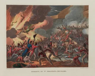 Asalto a San Sebastián, 31 de agosto de 1813, 1818