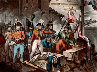 El Duque de Wellington en la toma de Ciudad Rodrigo, España, Guerra Peninsular, 1812 c. 1818