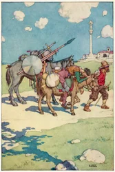 Ilustración para Las Aventuras de Don Quijote