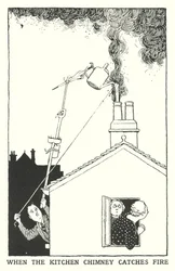 Cuando la chimenea de la cocina se incendia