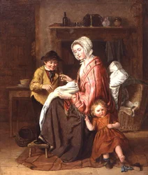 ¡Ya no es el bebé! c.1860