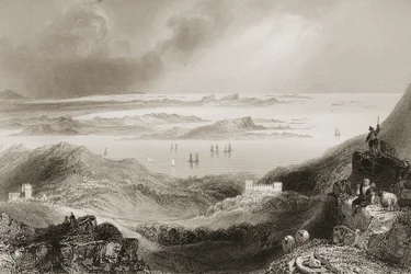 Castillo de Clifden, Connemara, Condado de Galway, de 
