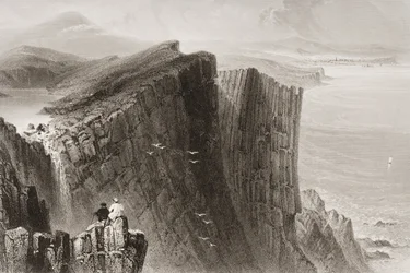 Fairhead, Condado de Antrim, Irlanda del Norte, de 