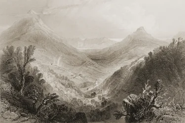 Valle de los Downs, Condado de Wicklow, Irlanda, de 