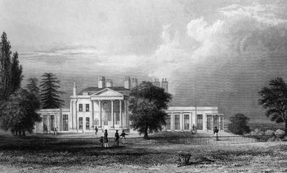 Tierras altas, Essex, grabado por John Rogers, 1831