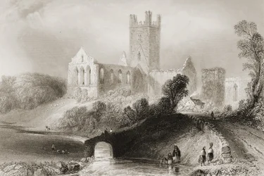 Abadía de Jerpoint, Condado de Kilkenny, Irlanda, de 