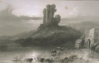Castillo de Kilcolman, Condado de Cork, Irlanda, de 