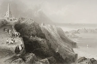 Colina de Killiney, Condado de Dublín, Irlanda, de 