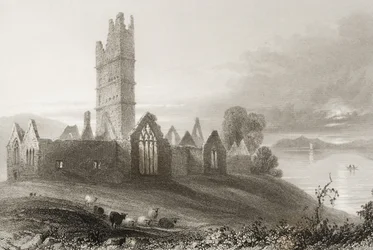 Abadía de Moyne, Condado de Mayo, Irlanda, de 
