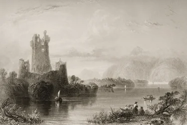 Castillo de Ross, Killarney, Condado de Kerry, de 