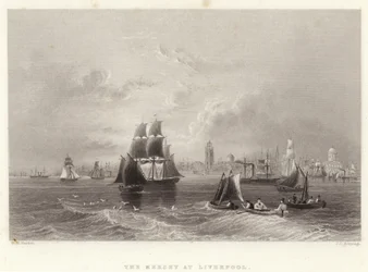 El Mersey en Liverpool